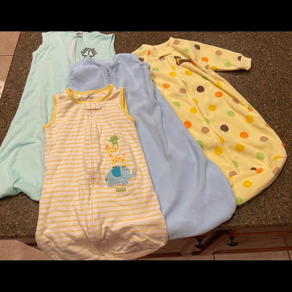 Baby boy sleep sack bundle